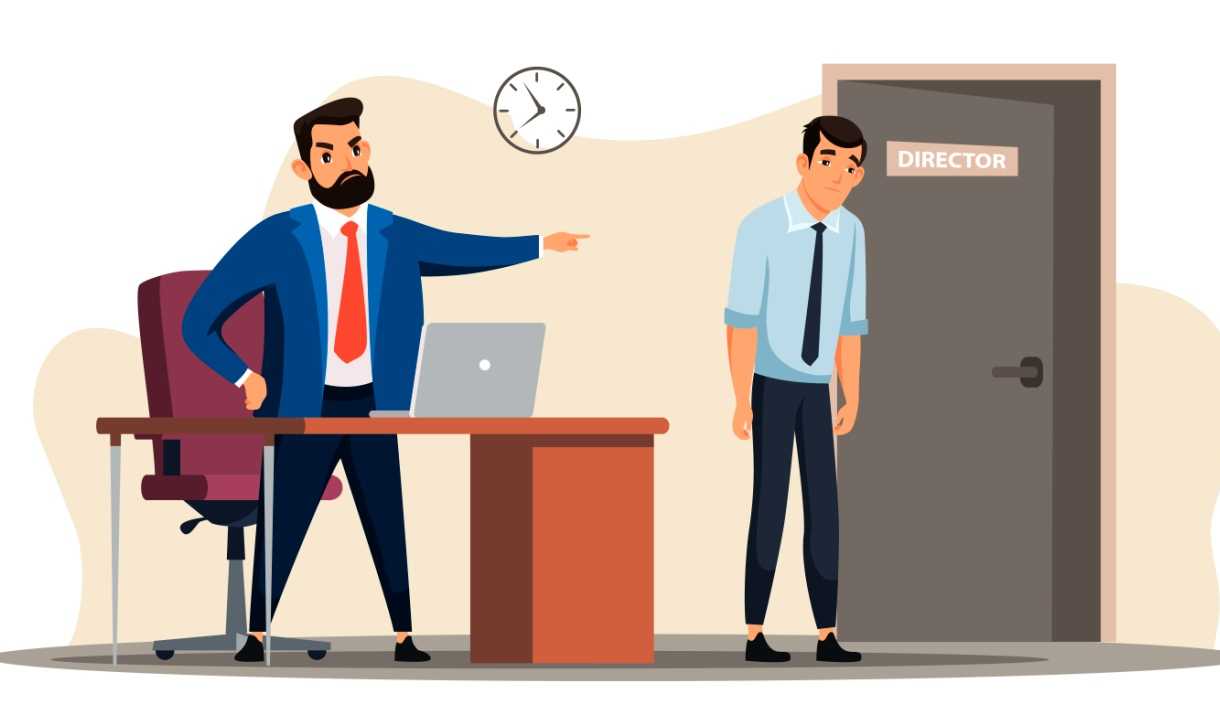Who is responsible for laying off employees?